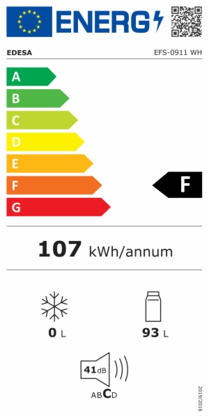 FRIGORIFICO EDESA EFS-0911 WH /A